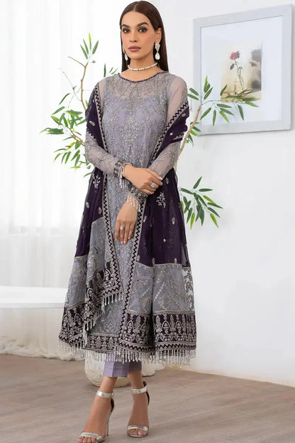 Zarif | Meeral Formals | ZLM 08 AYMEL - Pakistani Designer Dress - by Zarif | Type: Formal - 100% Original at Saira Sultan