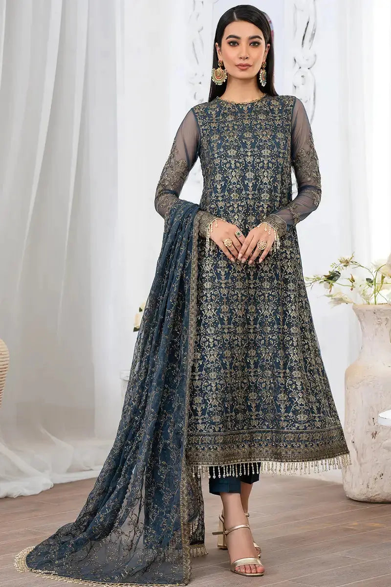 Zarif | Meeral Formals | ZLM 07 MEYSA - Pakistani Designer Dress - by Zarif | Type: Formal - 100% Original at Saira Sultan