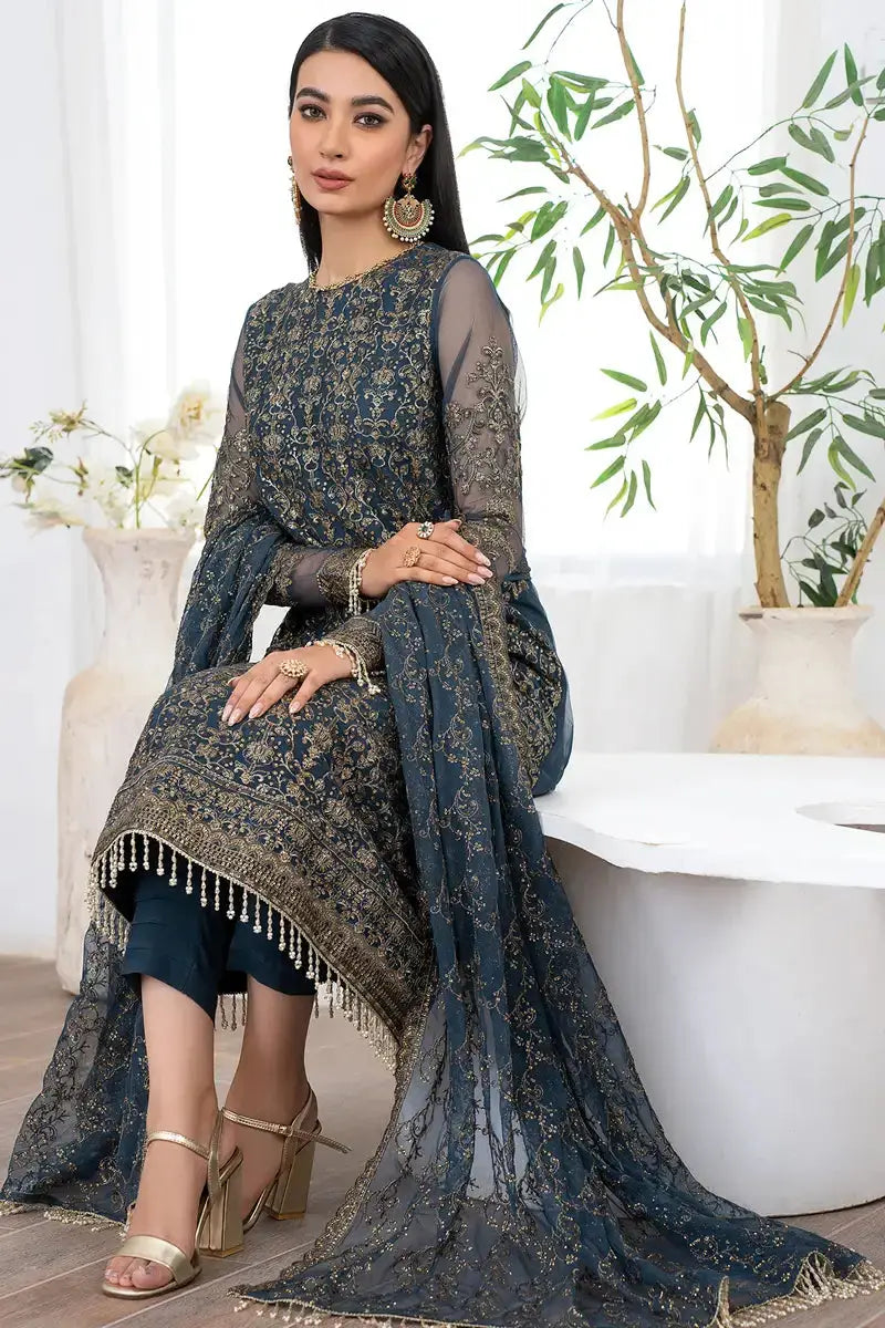 Zarif | Meeral Formals | ZLM 07 MEYSA - Pakistani Designer Dress - by Zarif | Type: Formal - 100% Original at Saira Sultan