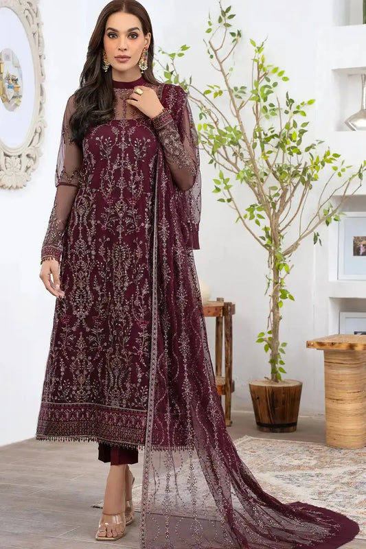 Zarif | Meeral Formals | ZLM 06 MARIE - Pakistani Designer Dress - by Zarif | Type: Formal - 100% Original at Saira Sultan