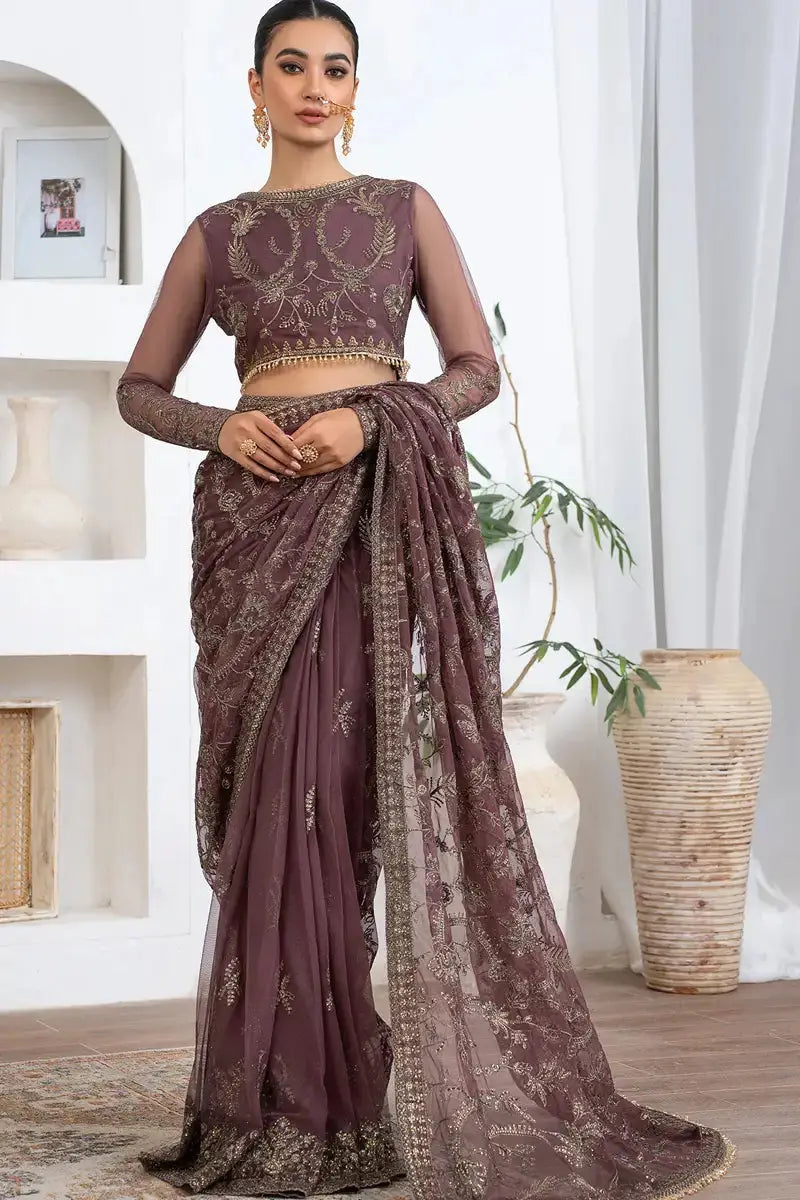 Zarif | Meeral Formals | ZLM 01 ELANOR - Pakistani Designer Dress - by Zarif | Type: Formal - 100% Original at Saira Sultan