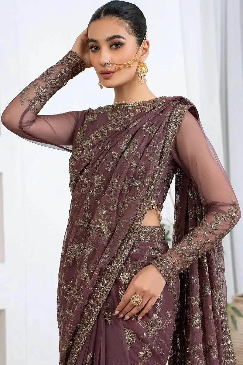 Zarif | Meeral Formals | ZLM 01 ELANOR - Pakistani Designer Dress - by Zarif | Type: Formal - 100% Original at Saira Sultan