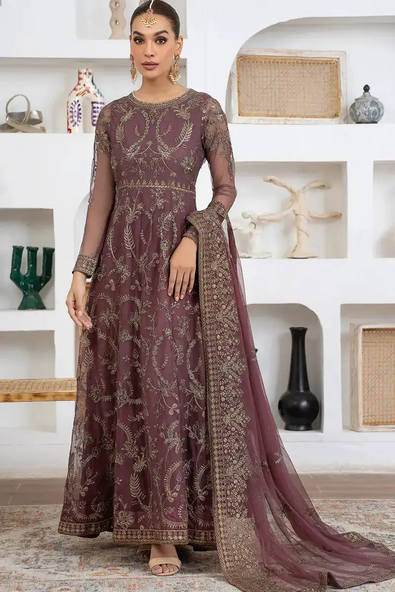Zarif | Meeral Formals | ZLM 01 ELANOR - Pakistani Designer Dress - by Zarif | Type: Formal - 100% Original at Saira Sultan