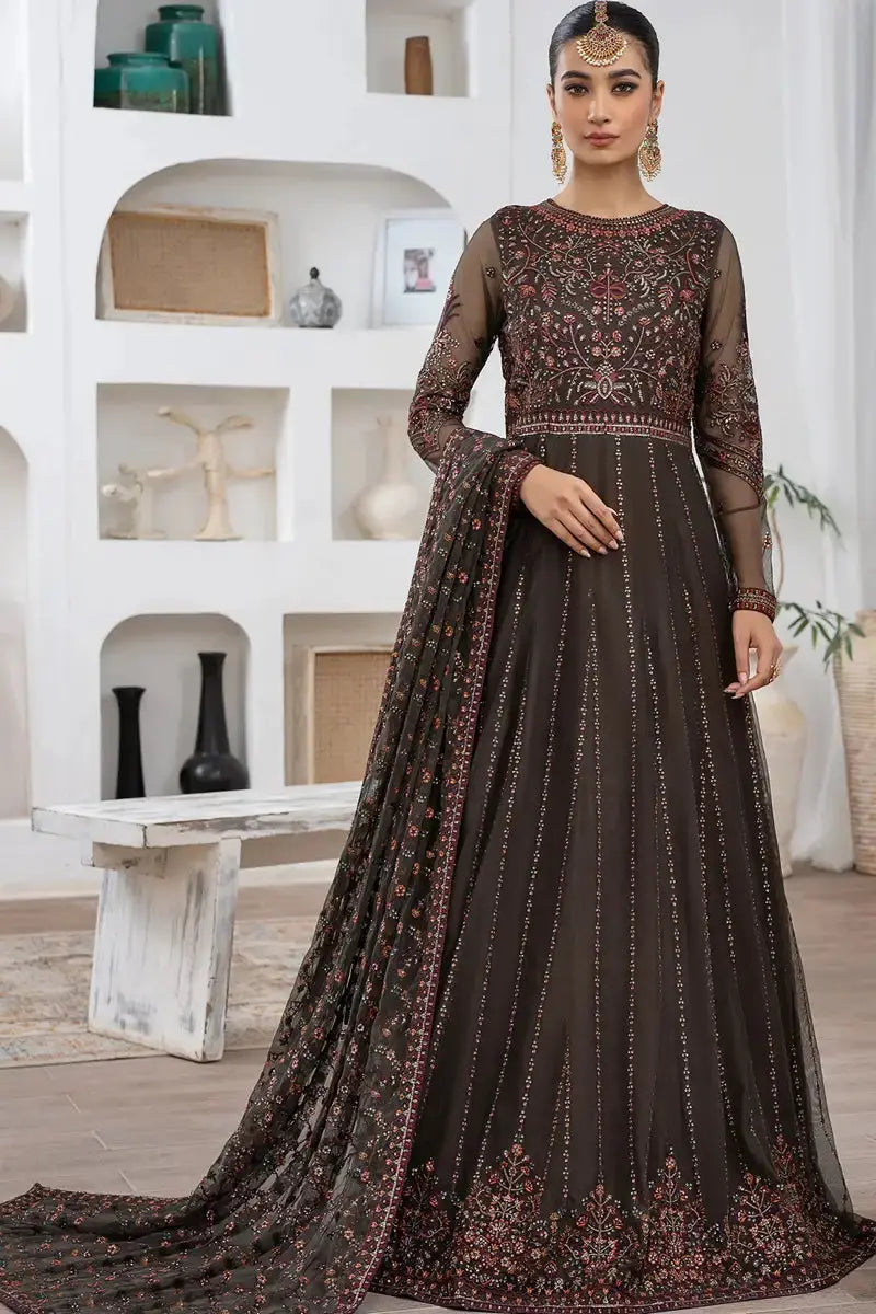 Zarif | Meeral Formals | ZLM 04 OLIVIA - Pakistani Designer Dress - by Zarif | Type: Formal - 100% Original at Saira Sultan