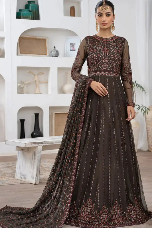 Zarif | Meeral Formals | ZLM 04 OLIVIA - Pakistani Designer Dress - by Zarif | Type: Formal - 100% Original at Saira Sultan