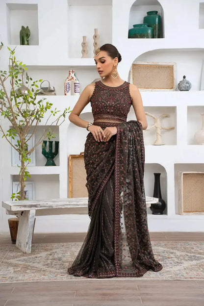 Zarif | Meeral Formals | ZLM 04 OLIVIA - Pakistani Designer Dress - by Zarif | Type: Formal - 100% Original at Saira Sultan