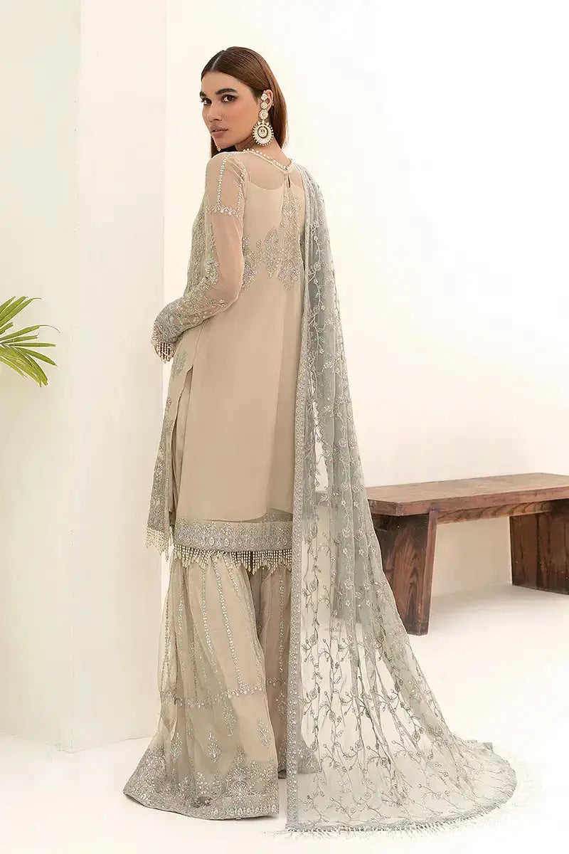 Zarif | Nazneen Formals | ZN 04 MOON LIGHT - Pakistani Designer Dress - by Zarif | Type: Formal - 100% Original at Saira Sultan