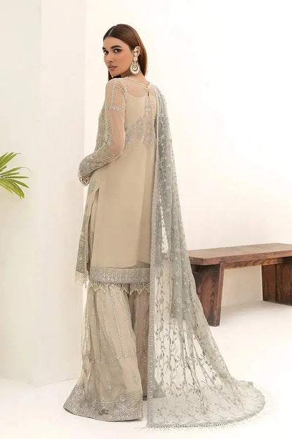 Zarif | Nazneen Formals | ZN 04 MOON LIGHT - Pakistani Designer Dress - by Zarif | Type: Formal - 100% Original at Saira Sultan