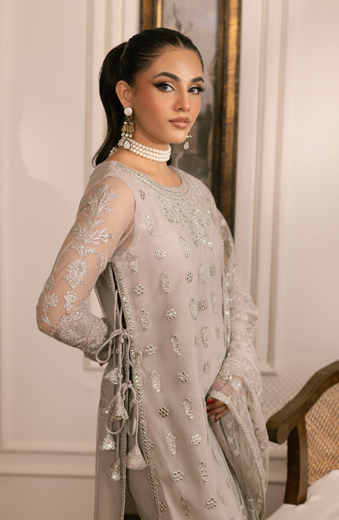 Zarif | Inayat Wedding Formals |  ZRI 05 DHANAK - Pakistani Designer Dress - by zarif | Type: Ladies Clothes - 100% Original at Saira Sultan