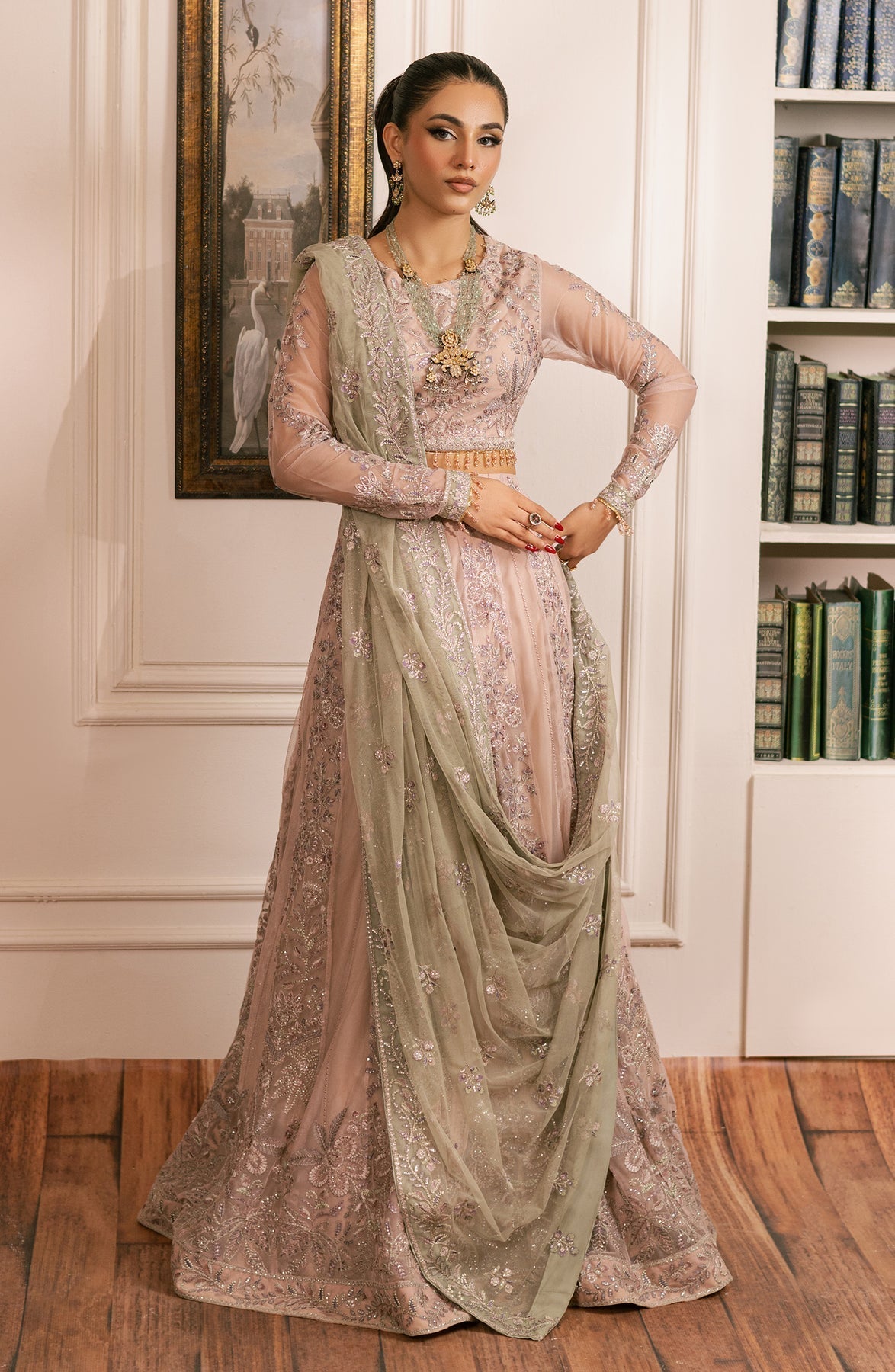 Zarif | Inayat Wedding Formals |  ZRI 01 DIVAAN - Pakistani Designer Dress - by Zarif | Type: Ladies Clothes - 100% Original at Saira Sultan