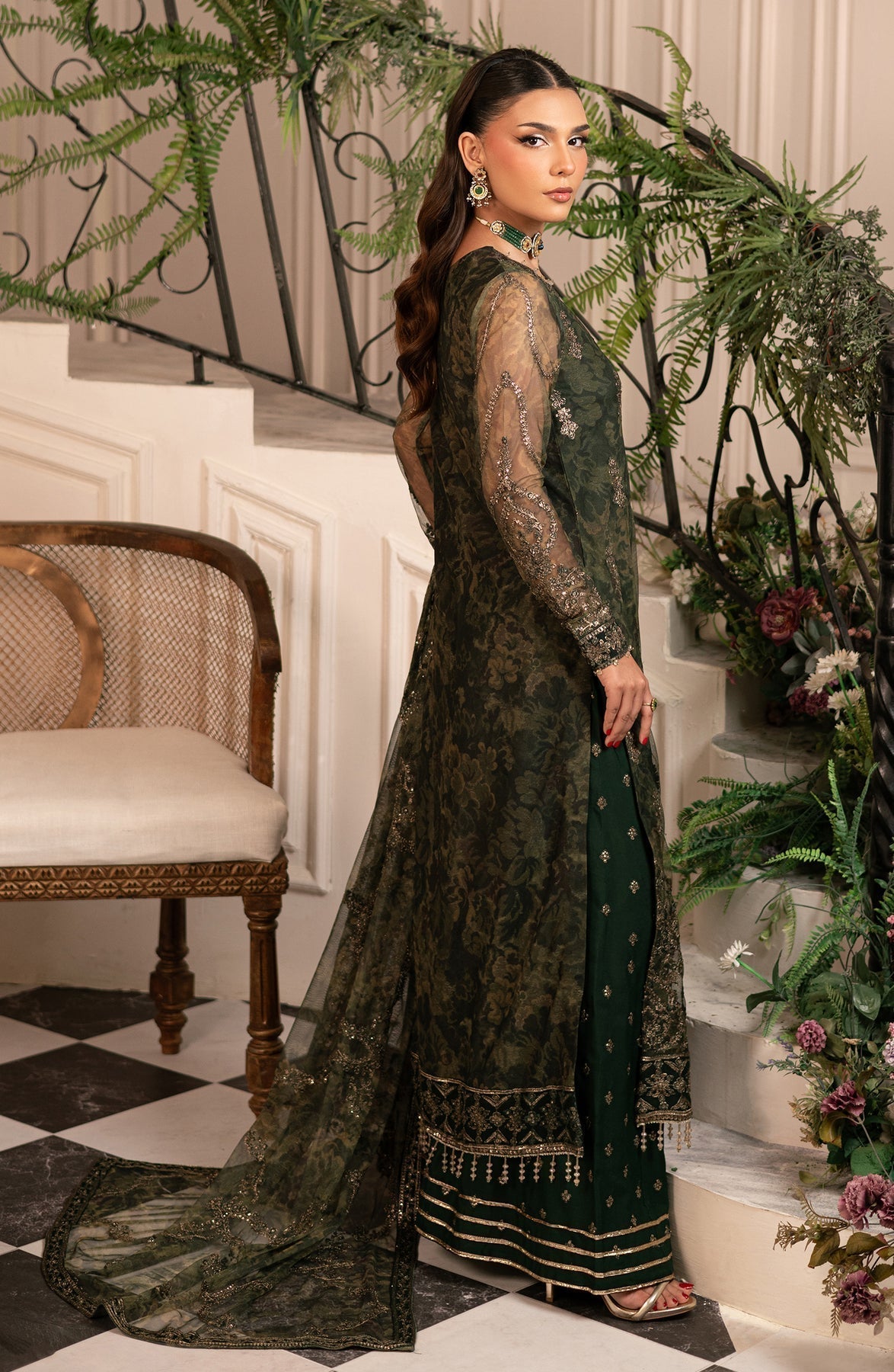 Zarif | Inayat Wedding Formals |  ZRI 06 FITOOR - Pakistani Designer Dress - by Zarif | Type: Ladies Clothes - 100% Original at Saira Sultan