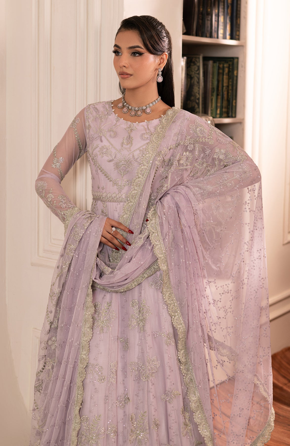 Zarif | Inayat Wedding Formals |  ZRI 03 MAНТААВ - Pakistani Designer Dress - by Zarif | Type: Ladies Clothes - 100% Original at Saira Sultan