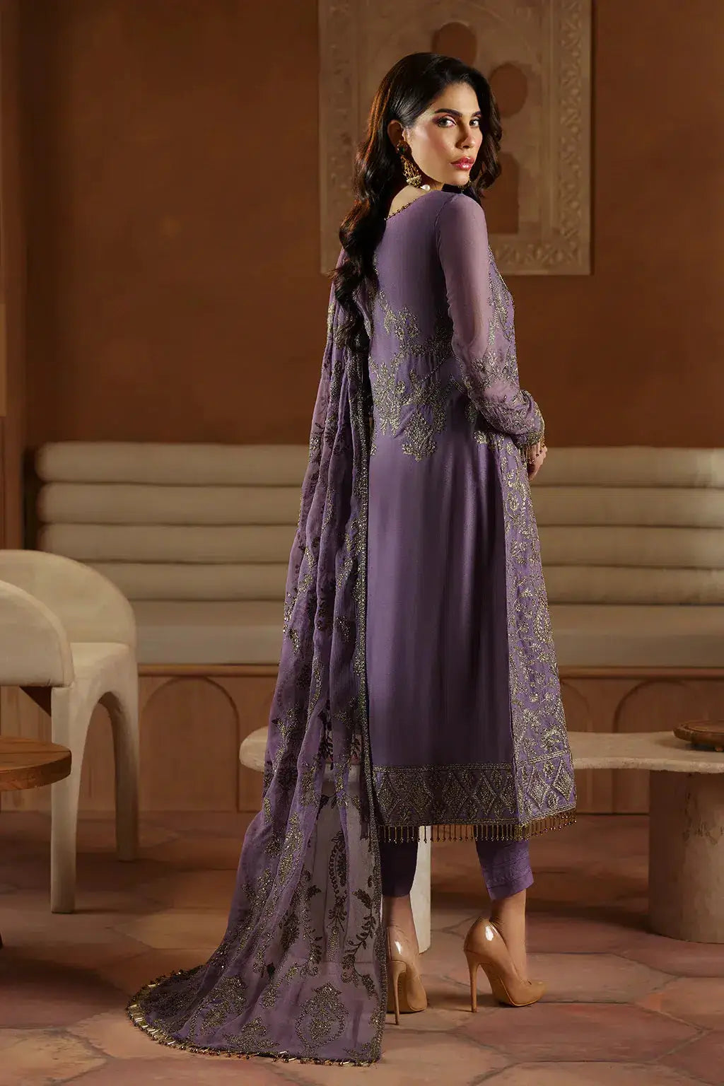 Zarif | Nauroz Festive Formals | ZFN 03 JAHAAN - Pakistani Designer Dress - by Zarif | Type: Formal - 100% Original at Saira Sultan