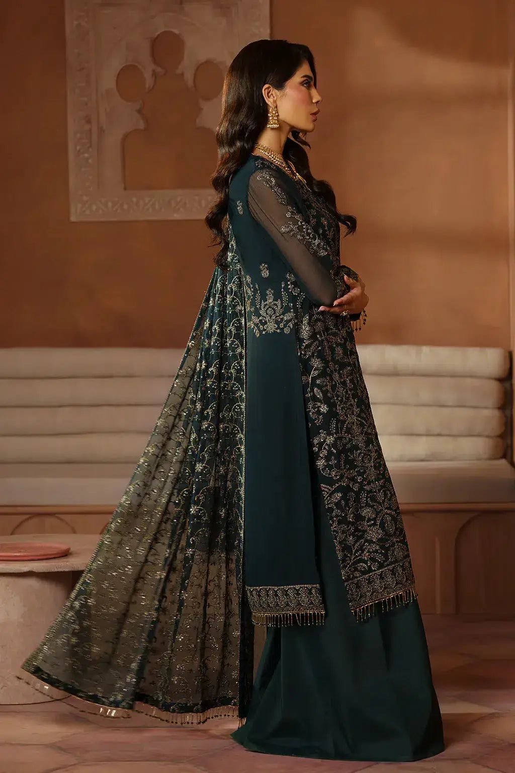 Zarif | Nauroz Festive Formals | ZFN 08 HAMAYAL - Pakistani Designer Dress - by Zarif | Type: Formal - 100% Original at Saira Sultan