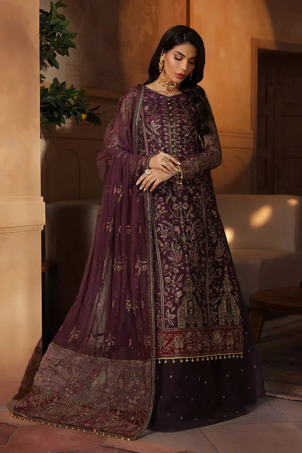 Zarif | Nauroz Festive Formals | ZFN 05 AARZOO - Pakistani Designer Dress - by Zarif | Type: Formal - 100% Original at Saira Sultan