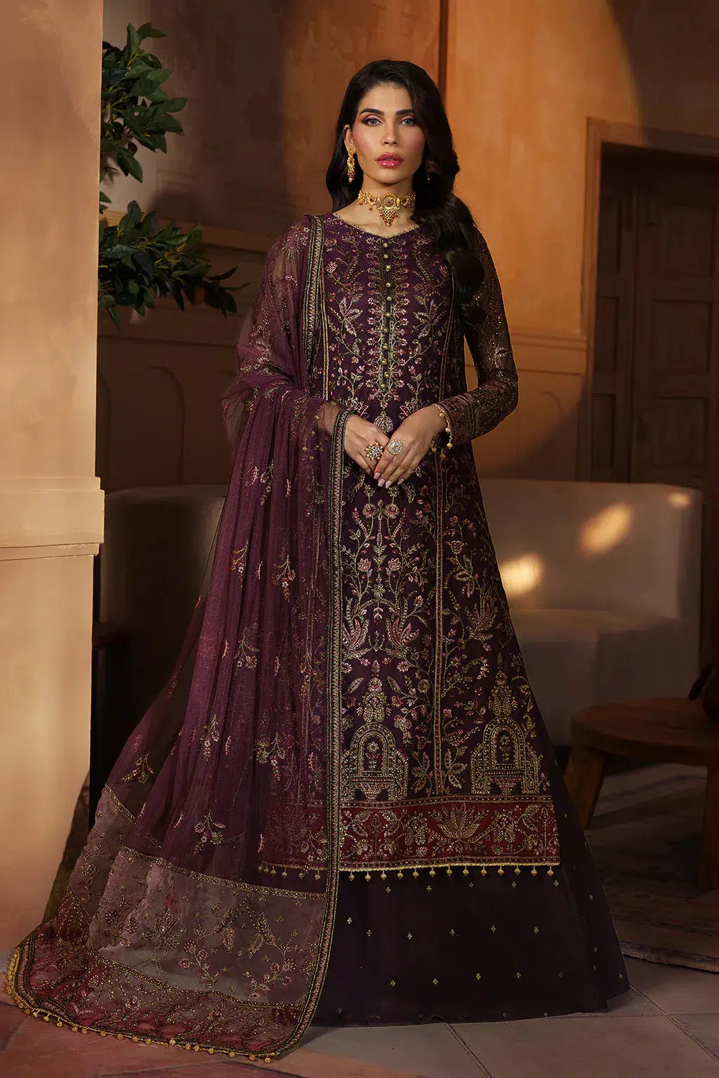 Zarif | Nauroz Festive Formals | ZFN 05 AARZOO - Pakistani Designer Dress - by Zarif | Type: Formal - 100% Original at Saira Sultan
