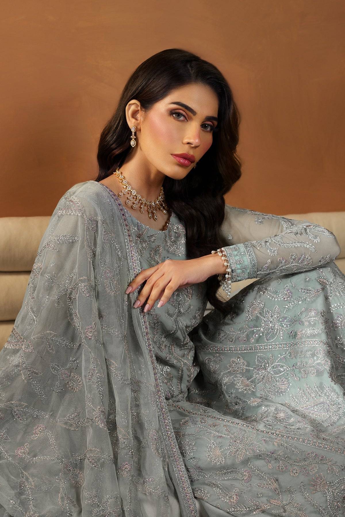 Zarif | Nauroz Festive Formals | ZFN 02 AMROZE - Pakistani Designer Dress - by Zarif | Type: Formal - 100% Original at Saira Sultan