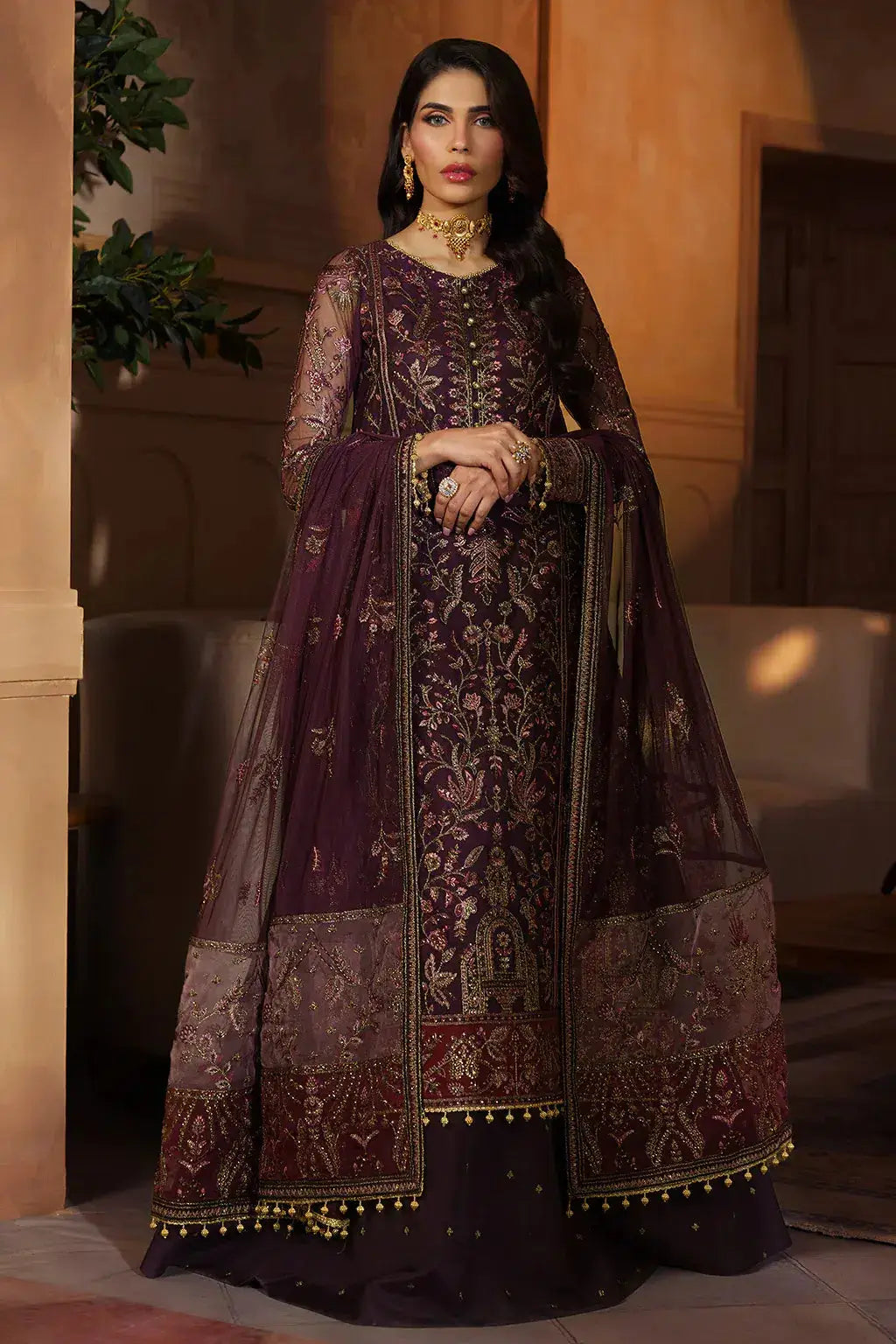 Zarif | Nauroz Festive Formals | ZFN 05 AARZOO - Pakistani Designer Dress - by Zarif | Type: Formal - 100% Original at Saira Sultan