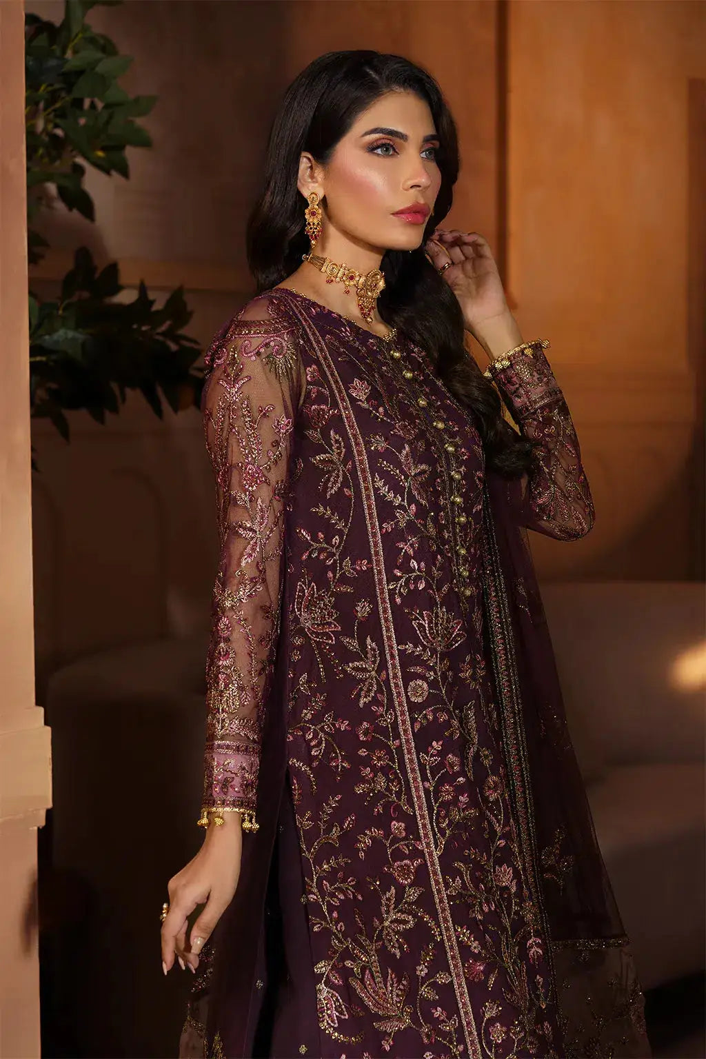 Zarif | Nauroz Festive Formals | ZFN 05 AARZOO - Pakistani Designer Dress - by Zarif | Type: Formal - 100% Original at Saira Sultan