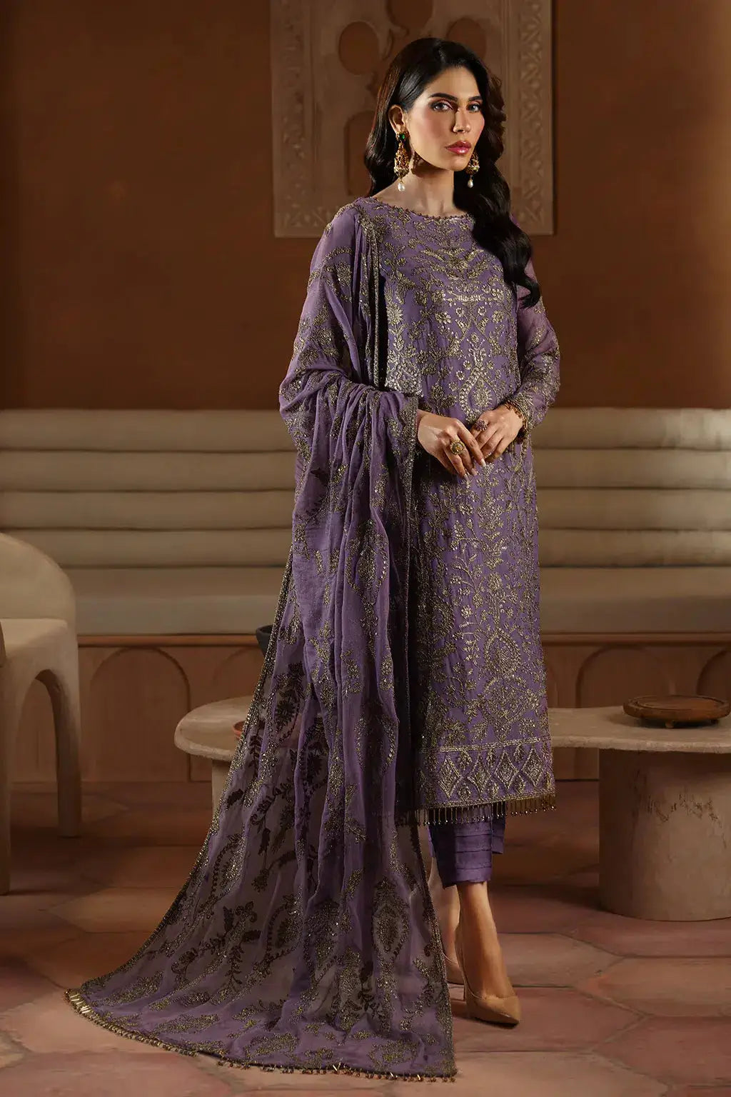 Zarif | Nauroz Festive Formals | ZFN 03 JAHAAN - Pakistani Designer Dress - by Zarif | Type: Formal - 100% Original at Saira Sultan