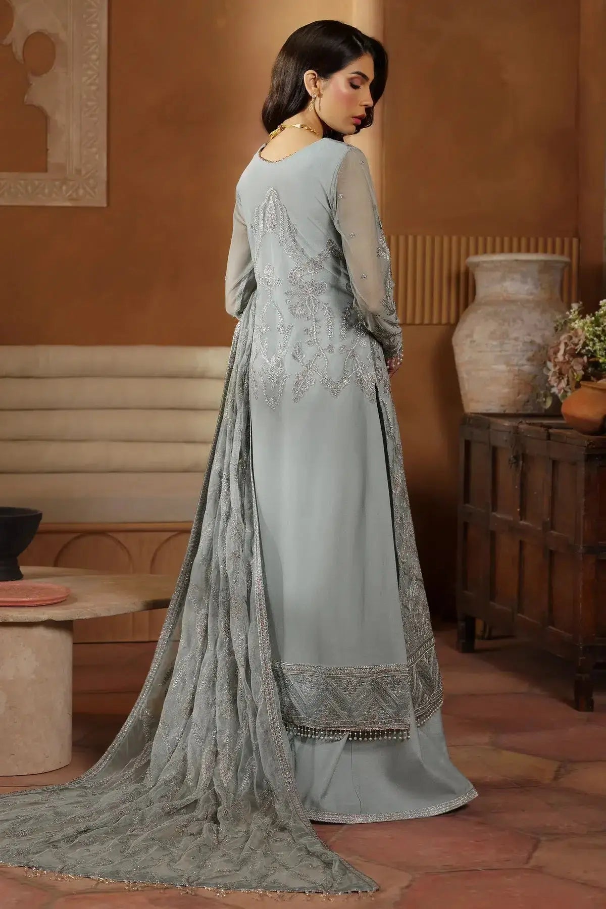 Zarif | Nauroz Festive Formals | ZFN 02 AMROZE - Pakistani Designer Dress - by Zarif | Type: Formal - 100% Original at Saira Sultan