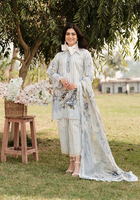 Zarqash | Luxe Lawn 24 | ZQ 15 - Pakistani Designer Dress - by Zarqash | Type: Luxury - 100% Original at Saira Sultan