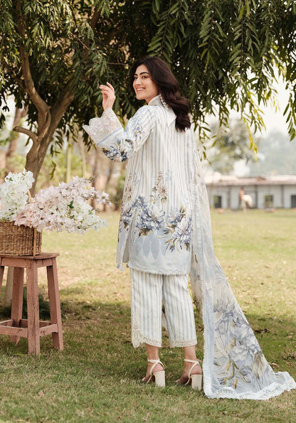 Zarqash | Luxe Lawn 24 | ZQ 15 - Pakistani Designer Dress - by Zarqash | Type: Luxury - 100% Original at Saira Sultan