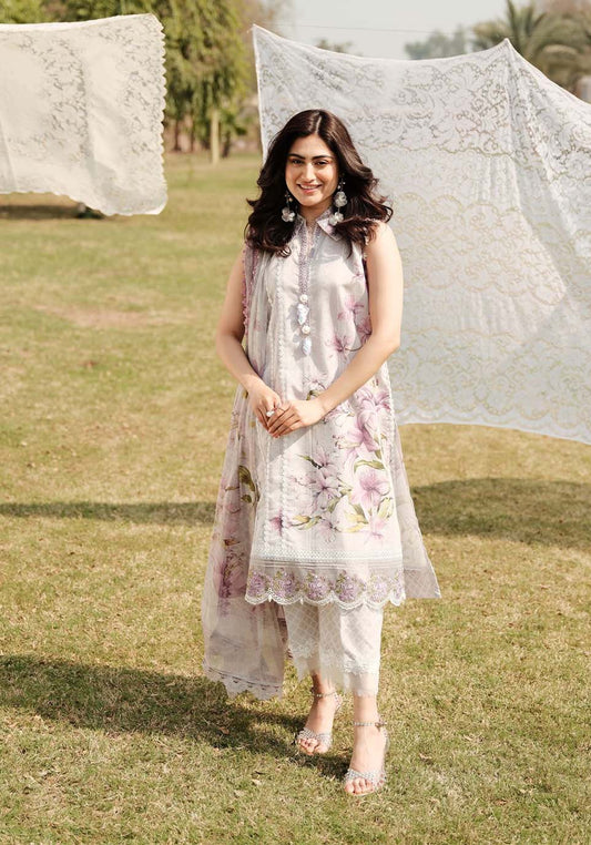 Zarqash | Luxe Lawn 24 | ZQ 3 - Pakistani Designer Dress - by Zarqash | Type: Luxury - 100% Original at Saira Sultan