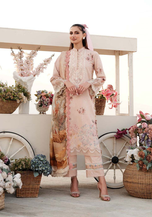 Zarqash | Luxe Lawn 24 | ZQ 11 - Pakistani Designer Dress - by Zarqash | Type: Luxury - 100% Original at Saira Sultan