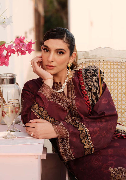 Zarqash | Luxe Lawn 24 | ZQ 6 - Pakistani Designer Dress - by Zarqash | Type: Luxury - 100% Original at Saira Sultan