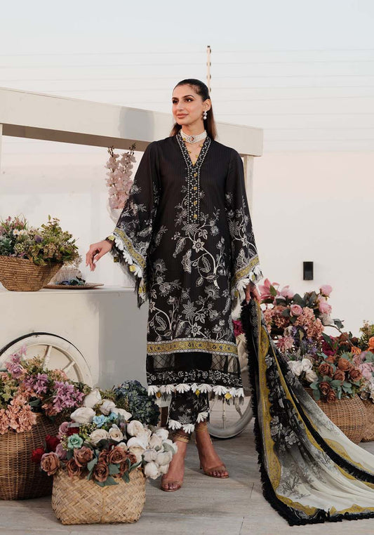 Zarqash | Luxe Lawn 24 | ZQ 14 - Pakistani Designer Dress - by Zarqash | Type: Luxury - 100% Original at Saira Sultan