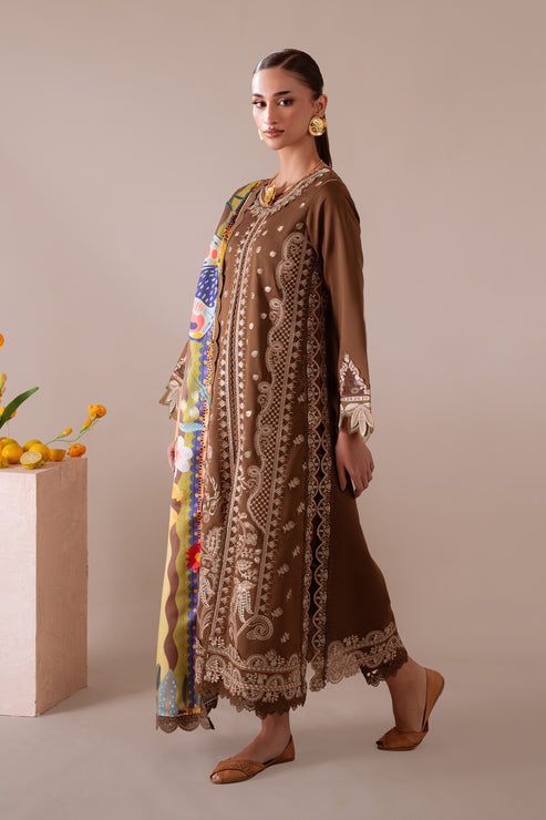 Aabyaan | Miraal Signature Embroidered Viscose 25 | ZARRAH (AV-06) by Aabyaan - Designer Dress - Type : Ladies Clothes - Available at Saira Sultan - 100% Original 