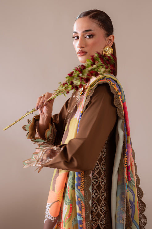 Aabyaan | Miraal Signature Embroidered Viscose 25 | ZARRAH (AV-06) by Aabyaan - Designer Dress - Type : Ladies Clothes - Available at Saira Sultan - 100% Original 