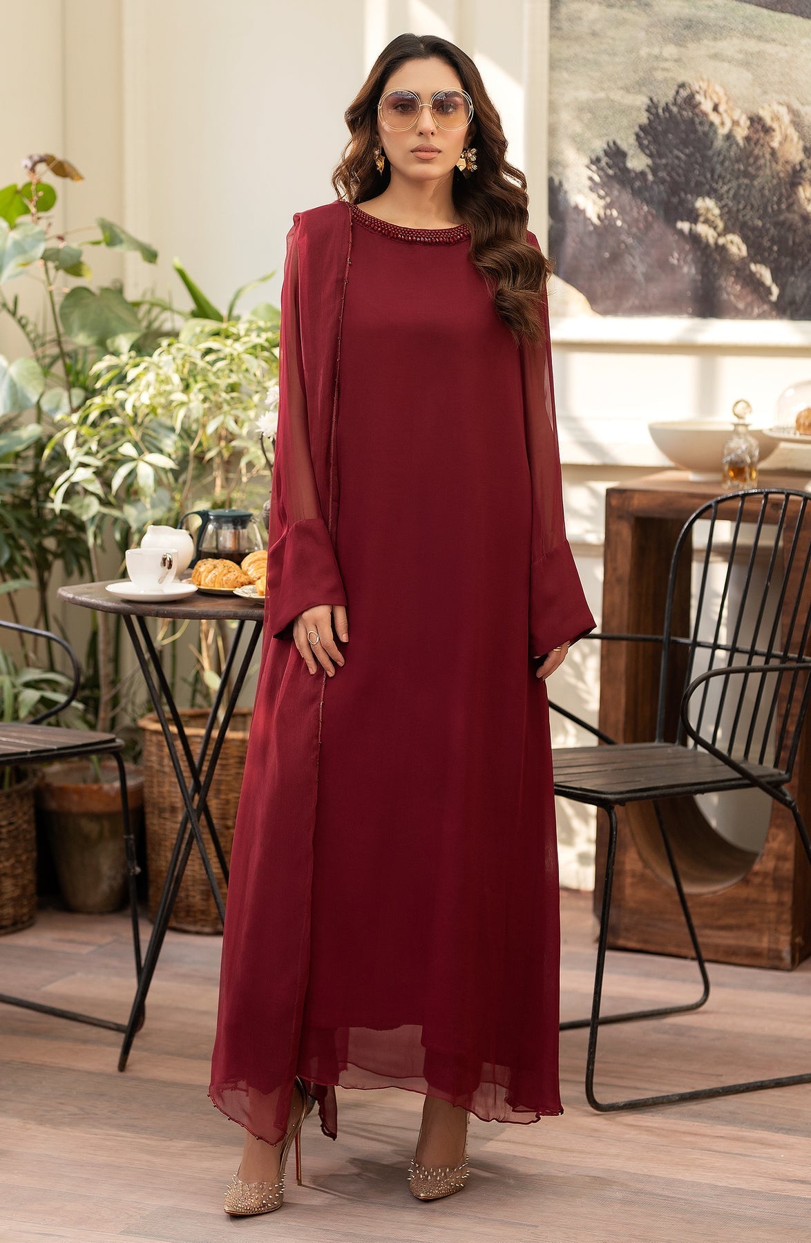 Zevk | Babes Pret | ROSE Custom Size Maroon