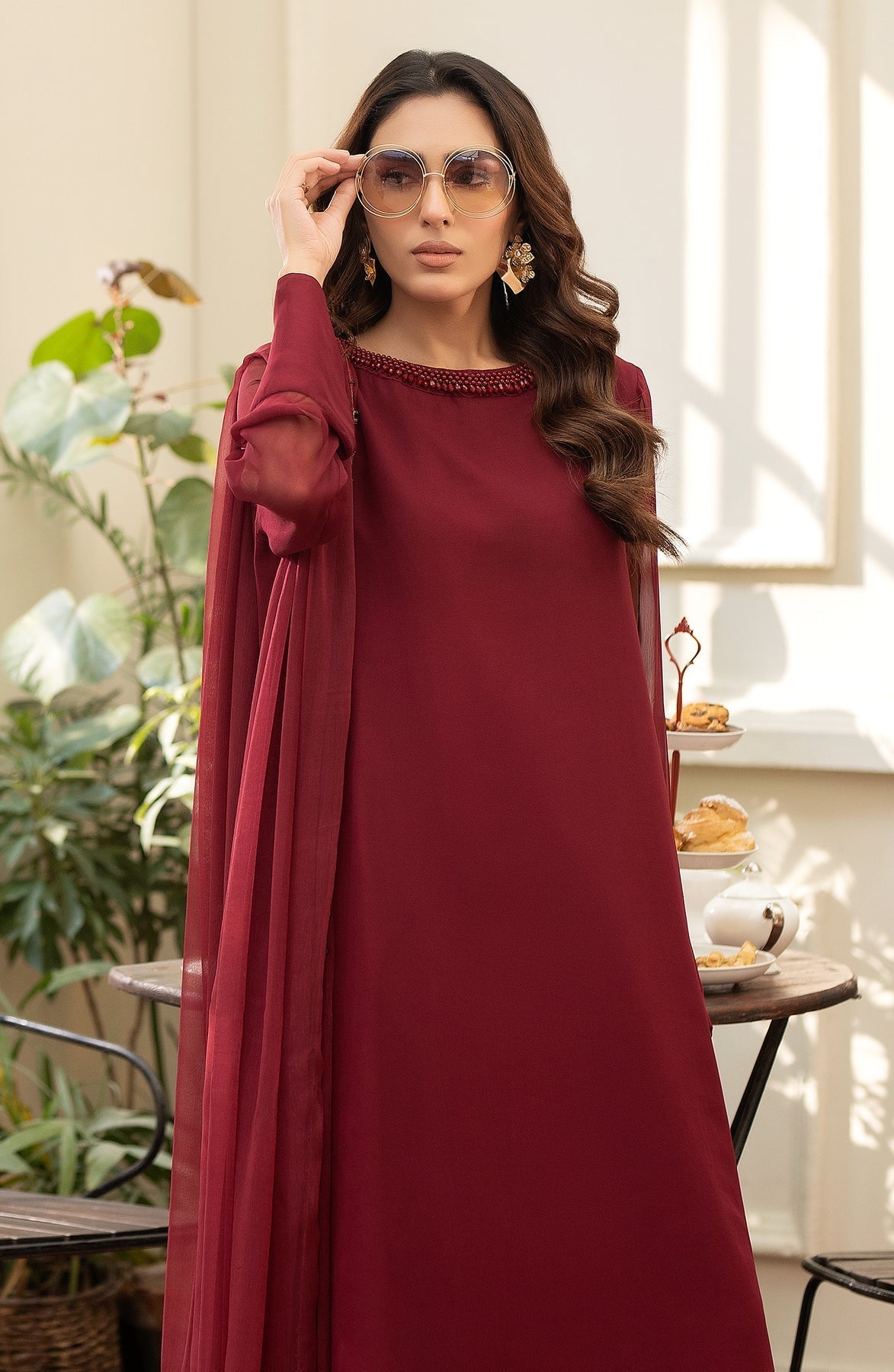 Zevk | Babes Pret | ROSE S Maroon