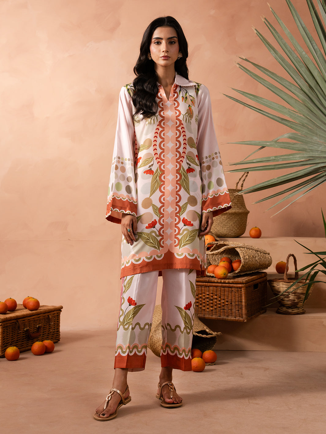 IZEL | Sunset street Pret |ZOLEA - Pakistani Designer Dress - by Izel - Type : Ladies Clothes - 100% Original at Saira Sultan