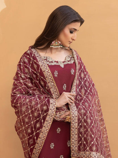 Hem Stitch | Raw Silk Edit 25 | Zurina - Pakistani Designer Dress - by Hemstitch | Type: Ladies Clothes - 100% Original at Saira Sultan