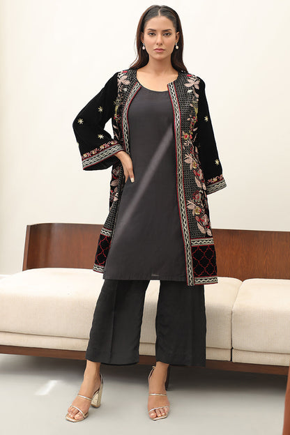 Zellbury | Winter Pret | Embroidered Kurta Trouser - 3273