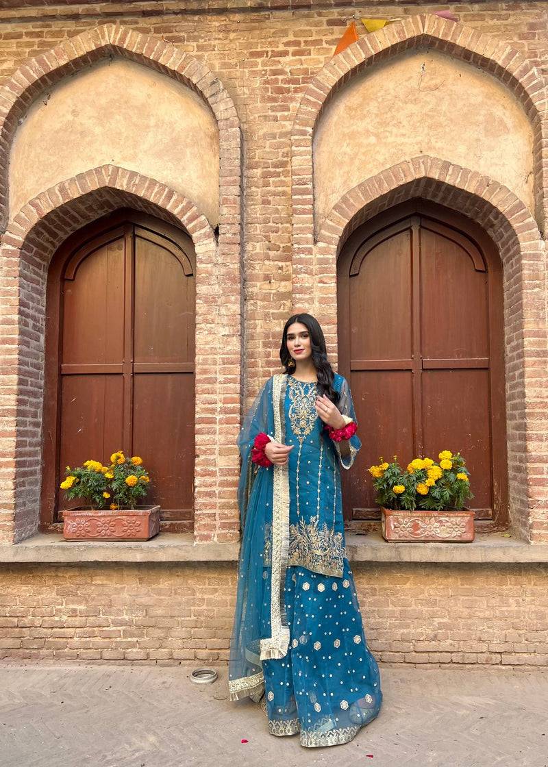 Daud Abbas | Formals Collection | Imroz - Pakistani Designer Dress - by Daud Abbas | Type: Formal - 100% Original at Saira Sultan