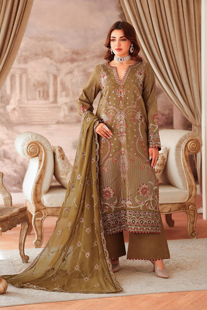 Ramsha | Aangan Luxury Raw silk | AA-210 by Ramsha - Designer Dress - Type : Ladies Clothes - Available at Saira Sultan - 100% Original 