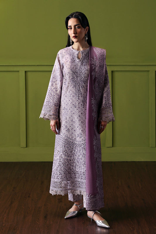 Afrozeh | Rhythm RTW | Empress XS Lilac Gray Lawn