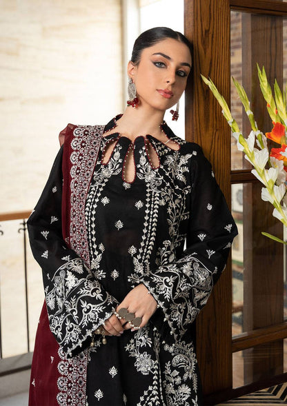 Aik Atelier | Samah Lawn 24 | LOOK 01 - Pakistani Designer Dress - by Aik Atelier | Type: Luxury - 100% Original at Saira Sultan