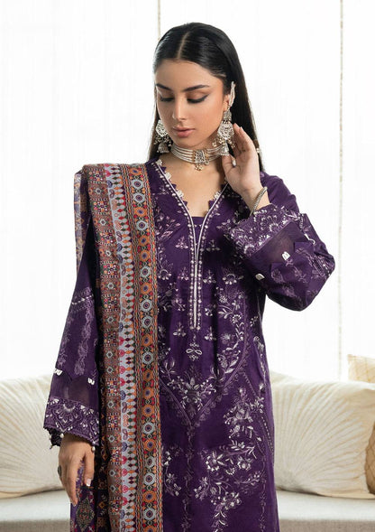 Aik Atelier | Samah Lawn 24 | LOOK 03 - Pakistani Designer Dress - by Aik Atelier | Type: Luxury - 100% Original at Saira Sultan