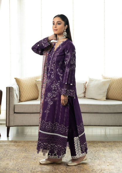 Aik Atelier | Samah Lawn 24 | LOOK 03 - Pakistani Designer Dress - by Aik Atelier | Type: Luxury - 100% Original at Saira Sultan