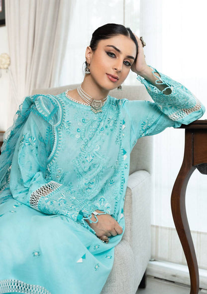 Aik Atelier | Samah Lawn 24 | LOOK 05 - Pakistani Designer Dress - by Aik Atelier | Type: Luxury - 100% Original at Saira Sultan