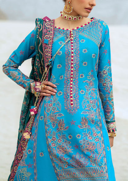 Rangrasiya | Lifestyle Summer Edit 25 | LOOK 05 M Denium Blue Lawn