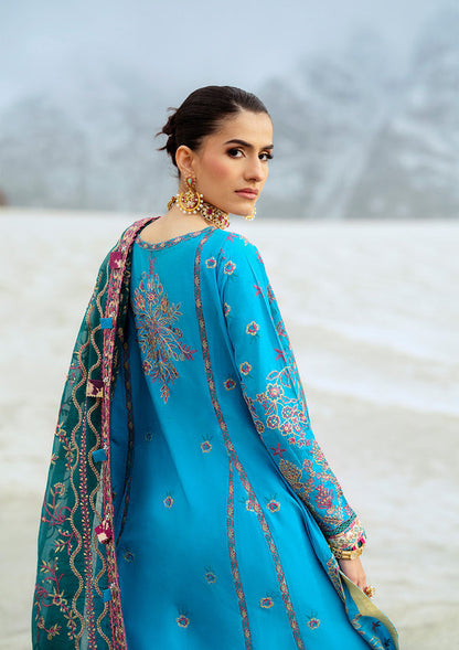 Rangrasiya | Lifestyle Summer Edit 25 | LOOK 05 S Denium Blue Lawn