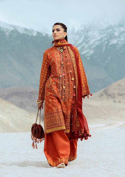 Rangrasiya | Lifestyle Summer Edit 25 | LOOK 07 XS Rust Lawn