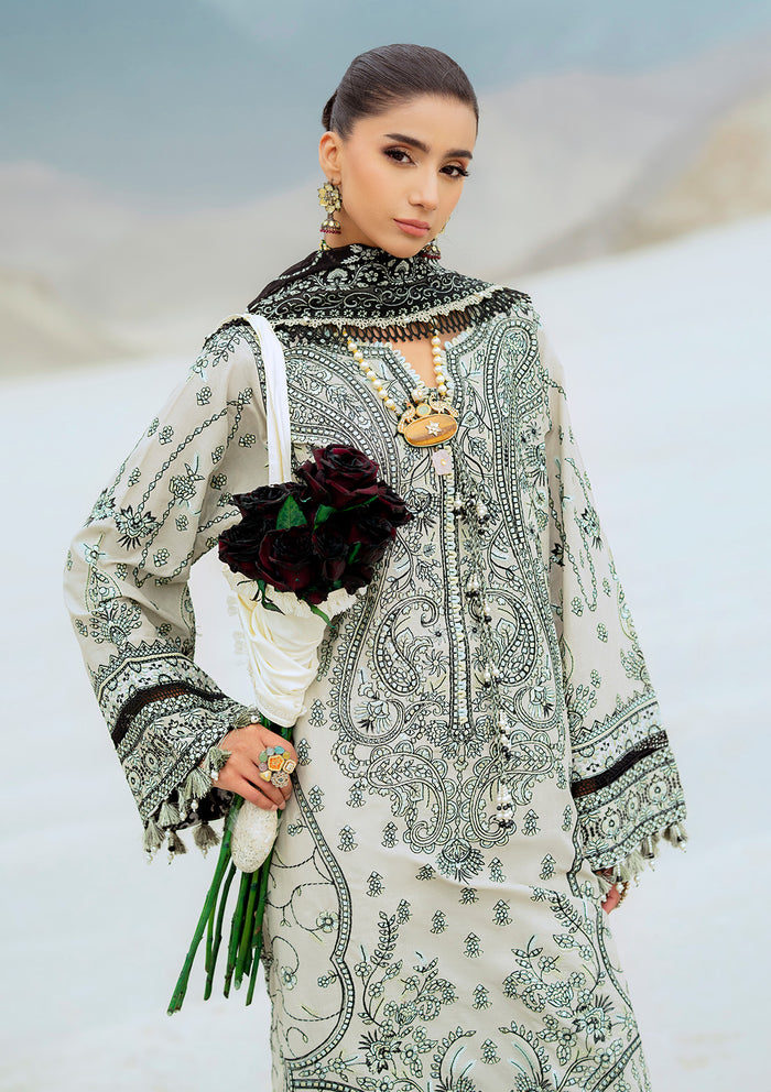 Rangrasiya | Lifestyle Summer Edit 25 | LOOK 08 L Light Gray Lawn