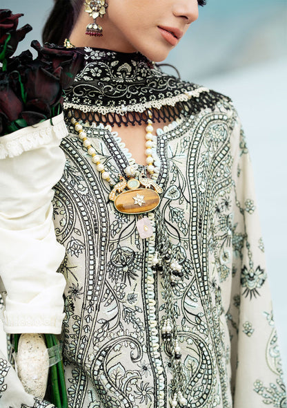 Rangrasiya | Lifestyle Summer Edit 25 | LOOK 08 M Light Gray Lawn